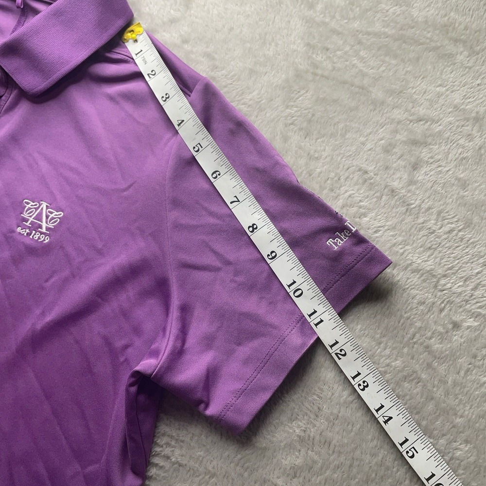 Nike Golf Tour Performance Titleist Purple Dri-Fit Polo Shirt Women's XL - Picture 11 of 13